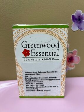 Greenwood Essential 100% Natural Pure Oakmoss Essential Oil - 1.69 oz.